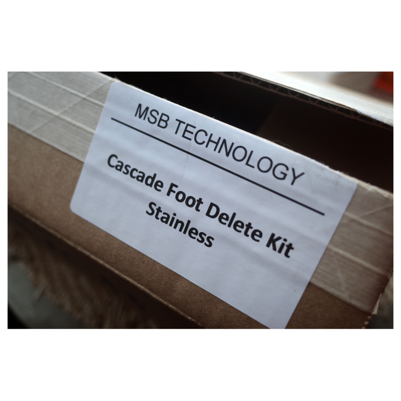 MSB Technology Cascade DAC Foot Delete Kit Stainless Boxed & Unused